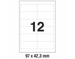 Etikete ILK  97x42,3 mm pk100L Zweckform 3659