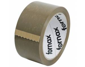 Traka ljepljiva 48 mm/66m solvent 28my Fornax smeđa