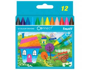 Boje voštane 12boja kartonska kutija Connect blister