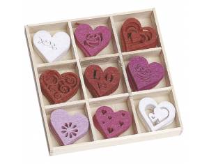 Ukras filc Srca 22 mm pk45 Knorr Prandell 21-8001211