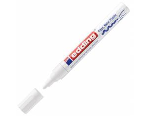 Marker permanentni lakirajući 2-4 mm Edding 750 bijeli