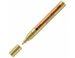 Marker permanentni lakirajući 2-4 mm Edding 750 zlatni