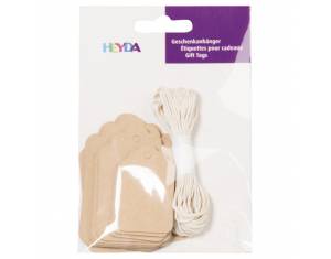 Privjesnice pk30 Heyda 20-48707 35 natur blister