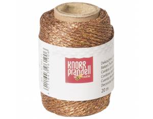 Špaga ukrasna metalik fi-1,5 mm/20m Knorr Prandel 21-6266172 bakrena