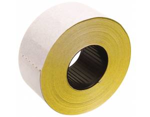 Etikete u roli 26x16 mm četvrtaste dvoredne pk36 Printex žute