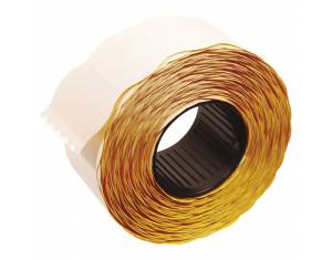 Etikete u roli 26x16 mm oble dvoredne pk36 Printex narančaste