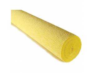 Papir krep 180g 50x250 cm Cartotecnica Rossi 574 svijetložuti