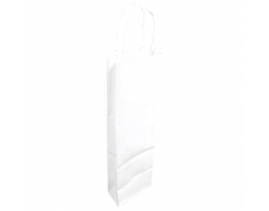 Vrećice ukrasne-boca natron 14x38x8 cm pk50 Duga bijele