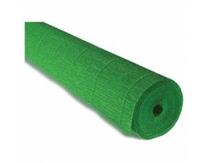 Papir krep 180g 50x250 cm Cartotecnica Rossi 563 jarko zeleni