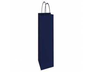 Vrećice ukrasne-boca 13x40x8 cm sjajna plastifikacija Fornax plave