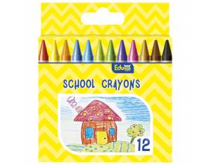 Boje voštane 12boja kartonska kutija Color Educa blister