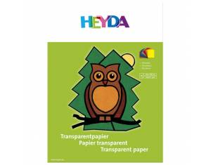 Papir ukrasni Vitraj u boji A4 40g pk10 Heyda 20-48021 sortirano