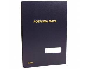 Mapa potpisna s prozorom 3007 Fornax tamnoplava