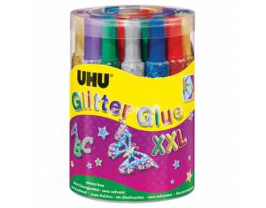 Ljepilo glitter glue 20g pk24 UHU L0180504 sortirano