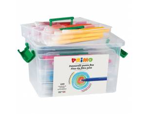 Flomaster školski 120boja (120x10 komada) u pp kutiji Primo 615PEN120