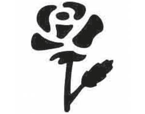 Bušač 1 rupa mala-ruža Heyda 20-36874 56 blister