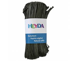 Rafija prirodna 50g Heyda 20-48877 89 crna