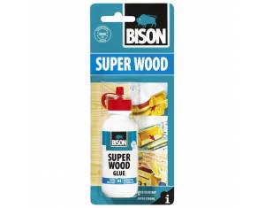 Ljepilo za drvo  75g Superwood Bison 1539029 blister