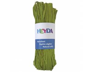 Rafija prirodna 50g Heyda 20-48877 95 svijetlozelena