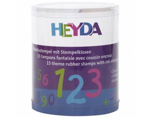 Žig s motivom Broj+jastučić pk15 Heyda 20-48884 78