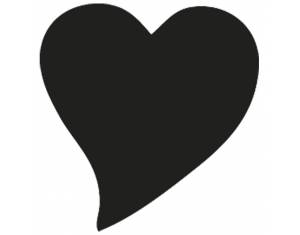 Bušač 1 rupa veća-srce nakošeno Heyda 20-36875 31 blister