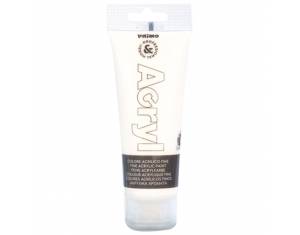 Boja akrilna  75ml pvc tuba Primo 420TA75100 bijela