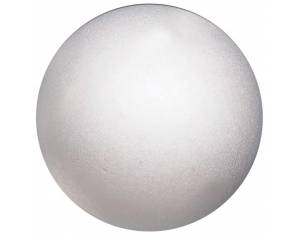 Ukras od stiropora 10 cm kuglica pk5 Knorr Prandell 21-6760104 bijeli