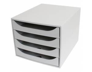 Kutija s  4 ladice Ecobox Exacompta 228606D siva