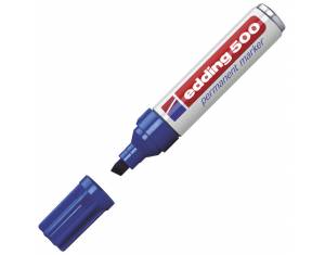 Marker permanentni 2-7mm Edding 500 plavi