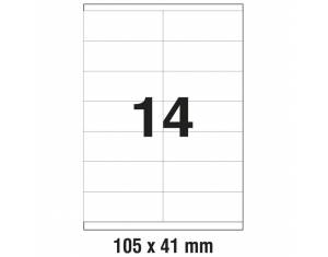 Etikete ILK 105x41 mm pk100L Zweckform 3477