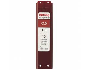 Mine 0,5 mm HB polymer 1tuba Rotring S0312650