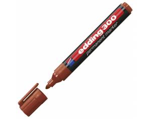 Marker permanentni 1,5-3 mm okrugli vrh Edding 300 smeđi
