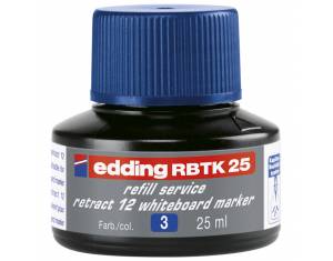 Tinta za marker (za bijelu ploču) 25ml Edding BTK25 plava