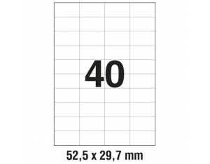 Etikete ILK  52,5x29,7 mm pk100L Zweckform 3651