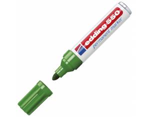 Marker permanentni 3-4 mm Edding 550 zeleni
