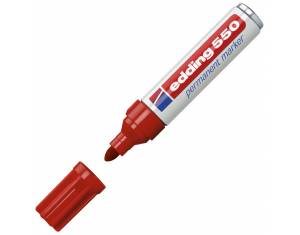 Marker permanentni 3-4 mm Edding 550 crveni