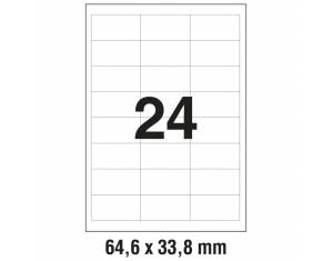 Etikete ILK  64,6x33,8 mm pk100L Zweckform 3658