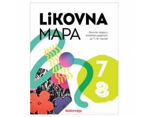 Mapa likovna + kolaž VII-VIII razred Umjetnost i ja Školska Knjiga