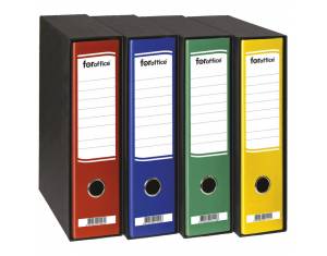 Registrator A4 široki u crnoj kutiji FORoffice 402936 (14579) crveni