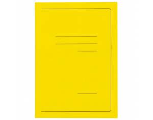 Fascikl klapa karton lak A4 215g Vip Fornax žuti