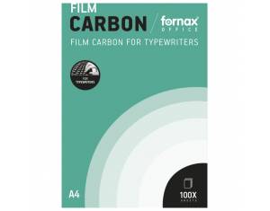Karbon strojni film A4 pk100 Fornax crni