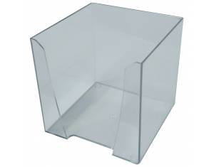 Blok kocka pvc  9,2x9,2x9,5cm - prazna Fornax prozirna