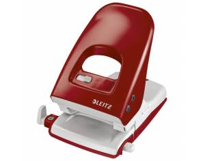 Bušač 2 rupe do  40 listova Leitz 51380325 crveni