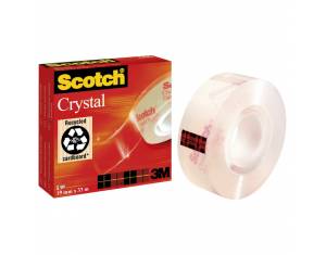 Traka ljepljiva nevidljiva 19 mm/33m Scotch Crystal-600 3M.