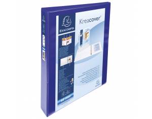 Mapa uložna 4D ringa-fi30 mm/hrbat-44 mm A4 Exacompta 51842BE plava