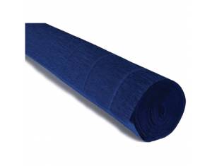 Papir krep 180g 50x250 cm Cartotecnica Rossi 555 indigo plavi