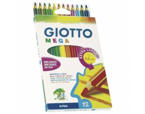 Boje drvene  12boja Giotto Mega Fila 2256 blister!!