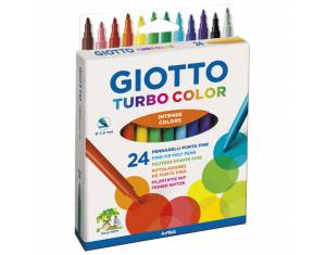 Flomaster školski  24boje Giotto Turbo Color Fila 0715 blister