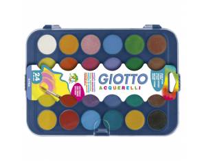 Boja vodena fi 30 mm 24boje+kist Giotto Fila 3320 (3524) blister