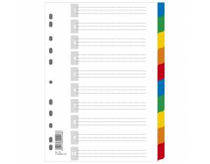 Pregrada plastična A4 kolor 10listova Donau 7710095PL-99